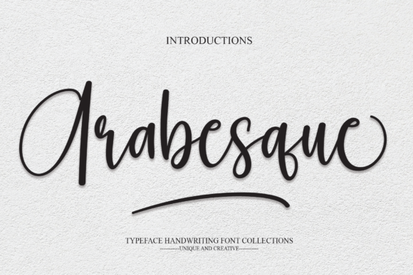 Arabesque Script Font for Professional Small Business Branding