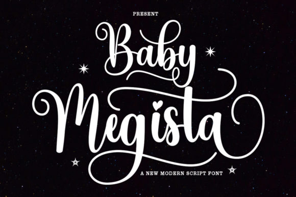 Baby Megista: A Dazzling Script Font for Campaign-Ready Headlines