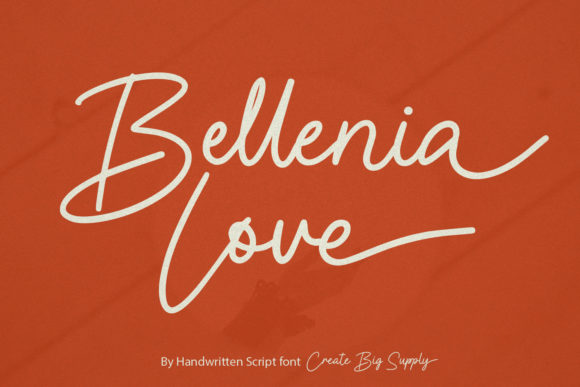 Bellenia Love: A Graceful Script Font for Elegant Editorial Design