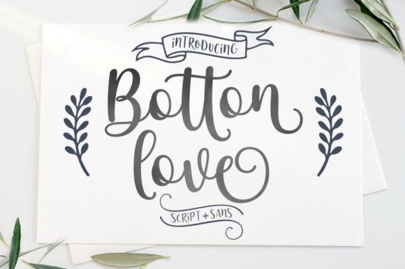 Botton Love Duo Font for Warm, Human-Centered Branding