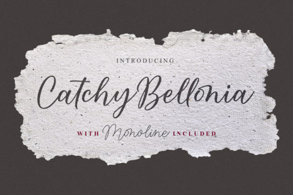 Catchy Bellonia Font for Small Business Branding