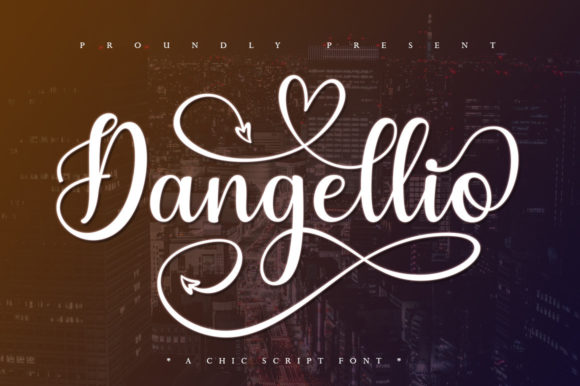 Dangellio Script Font for Romantic, High-Engagement Campaigns