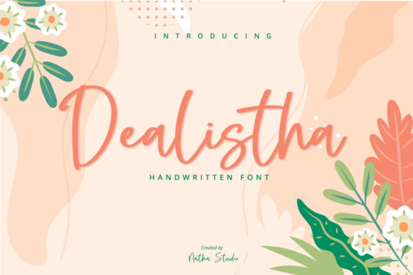 Dealistha Script Font for Modern Web Design