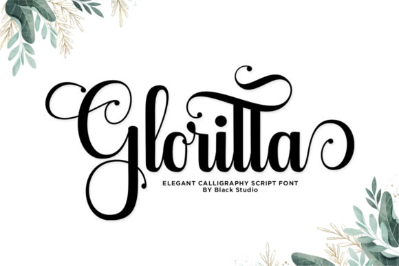 Gloritta Script Font for Elegant Brand Identity