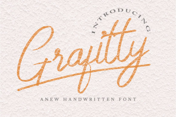 Grafitty: A Romantic Script Handwritten Font for Editorial Warmth
