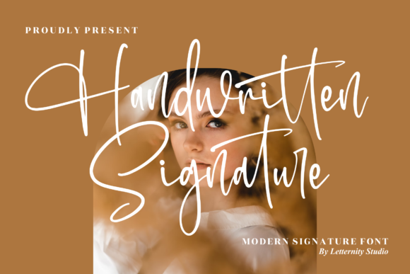 Handwritten Signature Font for Elegant Brand Identity