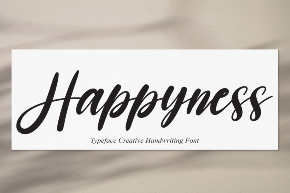 Happyness Script Font for Elegant Branding