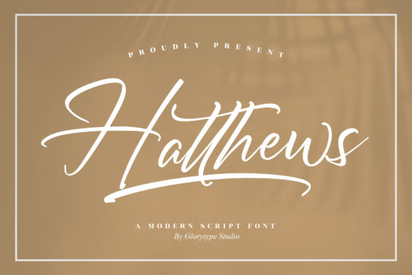 Hatthews Script Font for Elegant Branding