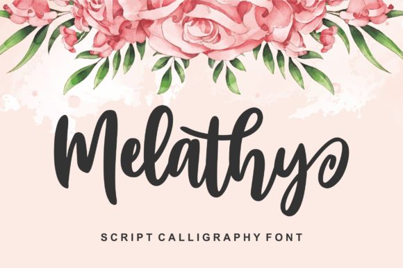 Melathy: A Script Handwritten Font for Elegant Campaign Typography