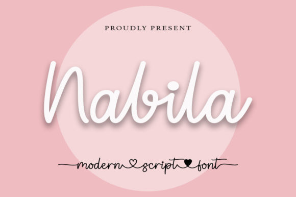 Nabila Script Font for Elegant Digital Branding