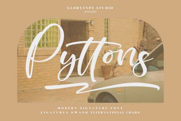 Pyttons Script Font for Warm, Memorable Branding