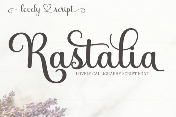 Rastalia Script Font for Elegant Brand Identity Projects