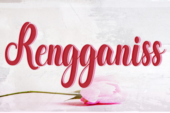 Rengganis Script Font for High-Impact Marketing Design