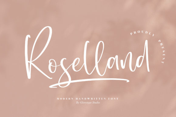 Roselland Script Font for Digital Branding & Web Design