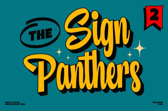 Sign Panthers 2: A Friendly, Branded Script Handwritten Font for Small Business