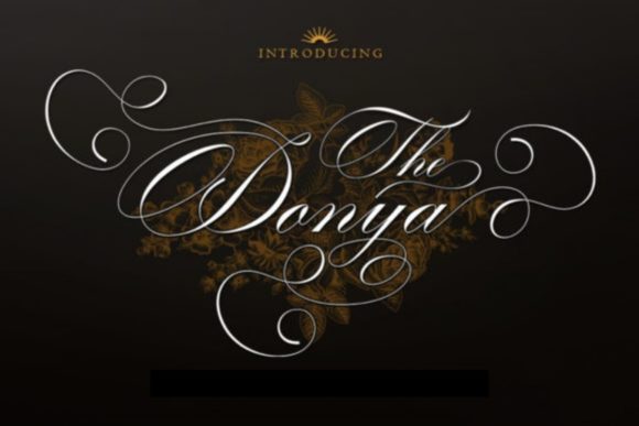 The Donya: A Script Handwritten Font for Trusted Brand Identity